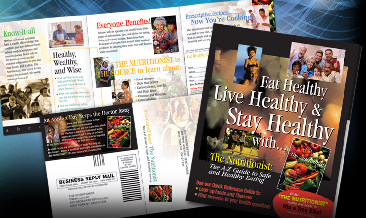 The Nutritionist Direct Mail Brochure