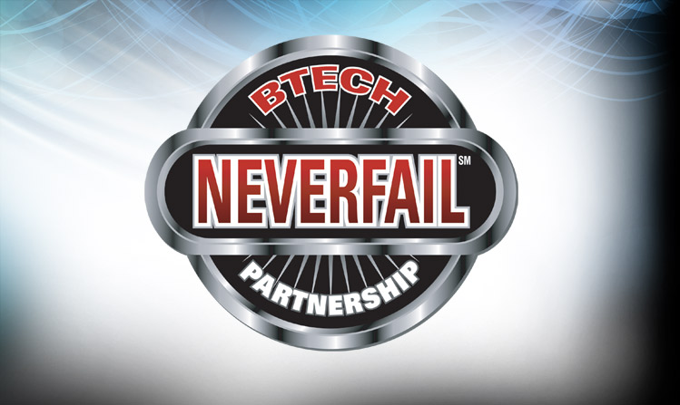 BTECH Neverfail Logo