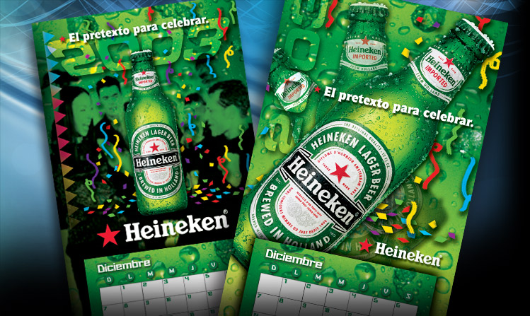 2003 Heineken Calendars